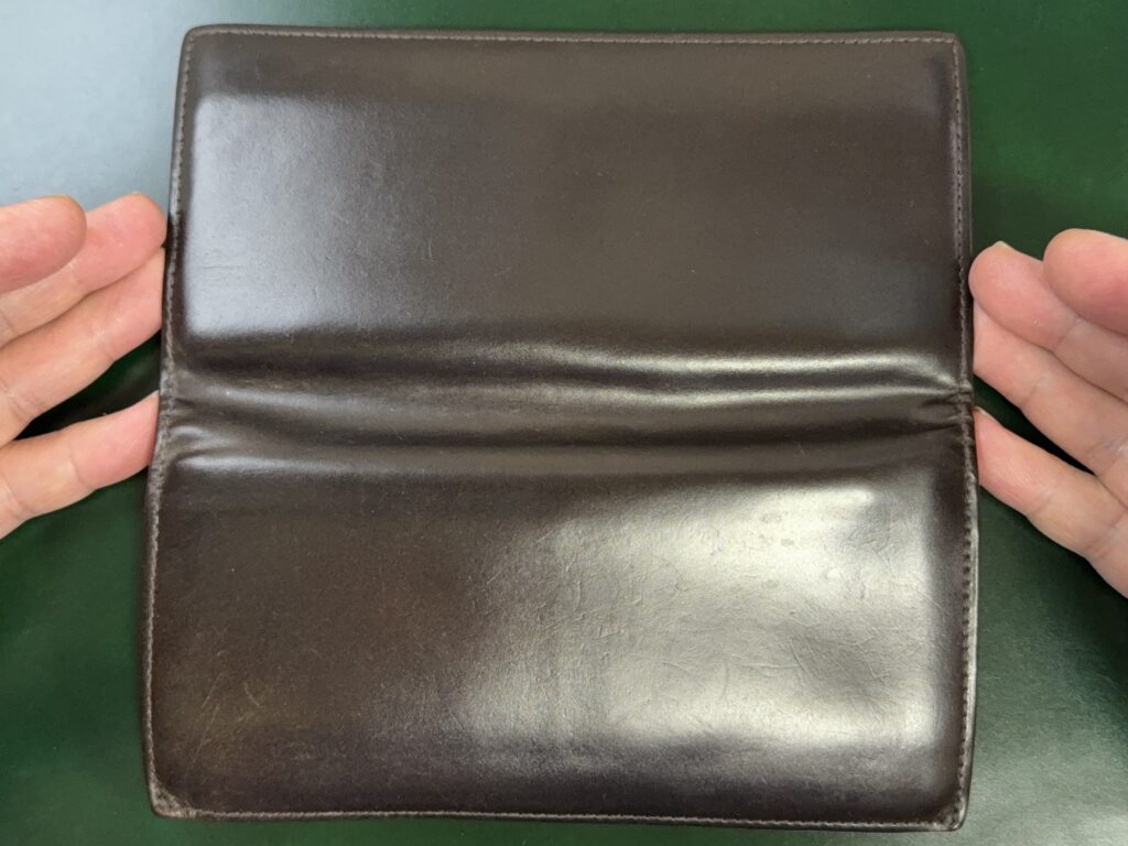 13年目になるGANZO製国産水染めコードバン